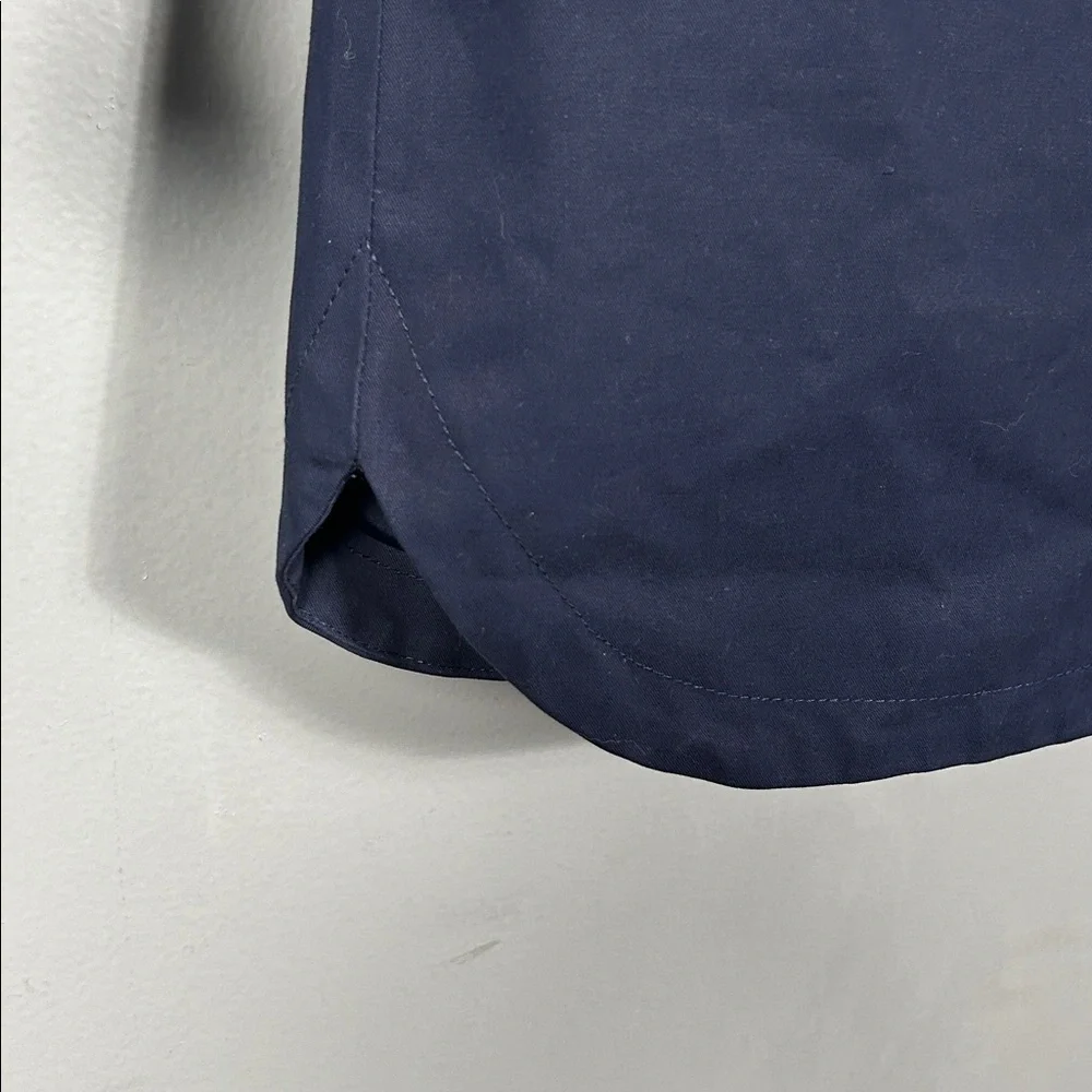 Joules Girls Navy Rain Coat size 8 years old gently used hooded - Picture 13 of 16